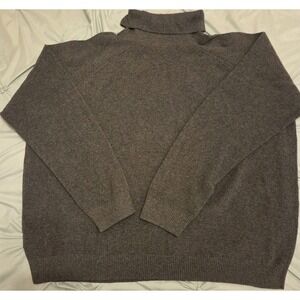 Turtleneck Sweater Men's XXL Dark Gray‎ NWOT Amazon Essentials Free Shipping